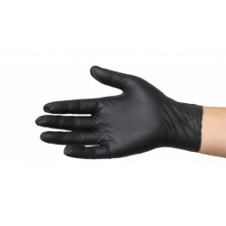 Rękawiczki Nitrylowe Czarne...